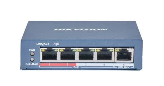 סוויץ היקוויזן מנוהל 4 פורטים DS-3E1505P-EI/M